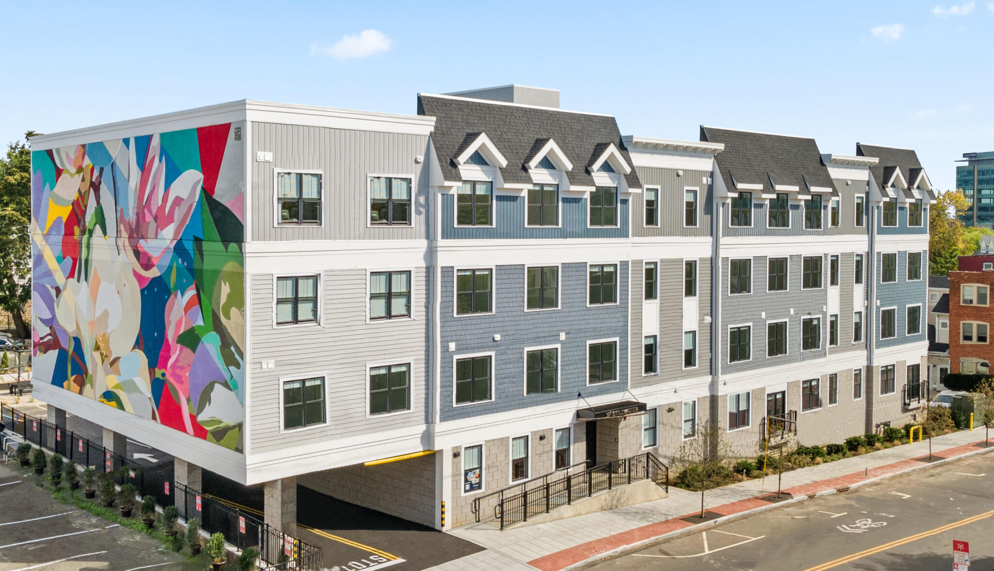 stillwater flowers at The Stillwater Stamford Stamford Connecticut multifamily apartment now leasing